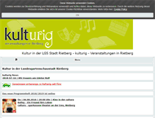 Tablet Screenshot of kulturig.com